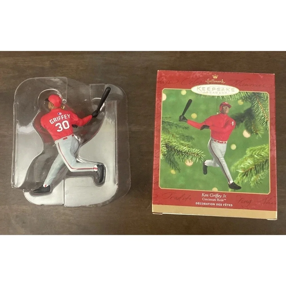 Ken Griffey Jr NEW Hallmark 2000 Cincinnati Reds‎ Baseball Ornament Hall of Fame